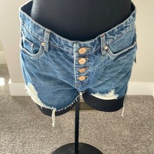 Blanknyc The Barrow. Vintage High-Rise Shorts